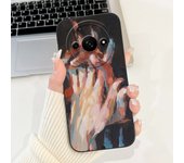 For Funda Xiaomi Redmi A3 Case 2024 Popular Flower Art Painted Soft Cover For Xiaomi Redmi A3 4G Shockproof Liquid Silicone Case
