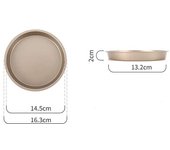 6/7/8 Inch Mold Non-stick Air Fryer Round Tray Pan Roasting Basket Bakeware for Pizza Cake Kitchen  Accessories