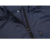 ODM cross-border reflective windbreaker hooded leather men's outdoor cycling jacket