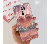 For Xiaomi Redmi 9 Prime Case Fashion Marble Soft Silicone Transparent Phone Back Cover For Xiaomi Redmi 9 Bumper on Redmi9 Capa