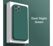 Funda protectora IPhone 16 15 14 13 12 11 XS XR 6/7/8Plus 5/6/7/8S Funda de teléfono silicona carcasa trasera de Anti-huellas dactilares
