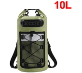 Paquete de natación de PVC, mochila seca para mujeres y hombres, 10L, 20L, impermeable, hombro, Kayak, senderismo, Rafting, surf, bolsa de navegación