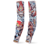 Mangas de ciclismo para correr, manguitos de juego, calentadores de brazo, secado rápido, deporte, Gaming, tatuaje, Codera, trotar, cubierta de brazo