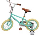 14 Inch Children Bike Boys Girls Toddler Bicycle Adjustable Height Kid Bicycle with Stable Training Wheels for 3-4 Years Old