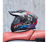 Cascos de moto mujer hombre aire libre trail rally seguro Equipo Protector