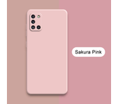 Luxury Square Liquid Mobile Phone Case for Samsung Galaxy A21S A31 A41 A51 A71 Soft Silicone 360 Protective Shockproof Bag Cover