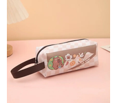 2024 Capybara Cute Pencil Case Stationery Pencil Cases For Girls Cartoon Large Capacity Pen Case Pencil Pouch birthday gift