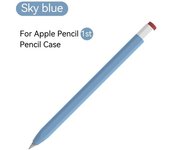 Suitable for Apple Pencil 1 2 sets Duotone protective case soft silicone 1a 2a generation iPad pen core shell