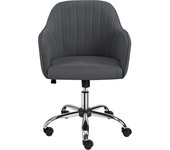 Silla de Oficina Ergonómica Reclinable Silla de Escritorio con Ruedas Giratorias de 360° Silla de Ordenador Ajustable en Altura con Asiento Acolchado Carga MAX 136 KG Blanca