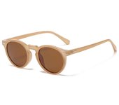 Gafas De Sol polarizadas con protección UV400 para hombre y mujer, lentes De Sol polarizadas redondas, estilo Retro