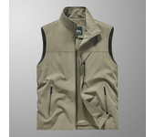 Chaleco de verano para hombre, chaleco de trabajo de talla grande, chaqueta sin mangas de Golf, cortavientos táctico, caza, Camping, pesca, abrigo impermeable, Parka