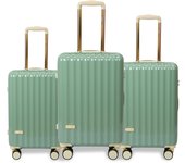 maletas de viajes,pack maletas,juego de maletas,PC suitcase Spinner Wheels scratch-resistant Lightweight Spinner Expandable Suitcase,Universal wheel(3-Piece Set20"/24"/28")