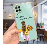 For Samsung A12 Case Samsung Galaxy A12 Back Cover Plating Soft Silicone Phone Cases For Samung A 12 SM-A125F Funda Girl Fashion