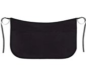 Portable Waiter Apron Wear Resistant Household Cooking Waist Apron Lace Up Design Waterproof Server Waist Apron Outdoor