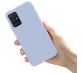 For Samsung Galaxy M31S Back Cover Colorful Candy Liquid Silicone Phone Case For Samsung M31S 6.5" M317F Case Cute Bumper Shell