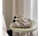 Los niños Forrest Gump zapatos 2025 primavera y otoño nuevo macaron niñas zapatos retro suela suave niños casual zapatos deportivos