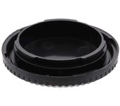 For Fujifilm X mount Rear Camera Body or Set Plastic Black Lens Cap Cover Lid for XA XT XE XS XH Xpro series