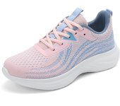 Zapatillas deportivas de moda para mujer Malla transpirable Suela blanda Zapatillas deportivas casuales