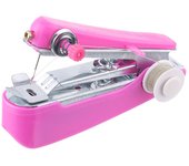 Portable Clothes Fabrics Family Mini Hand-Held Needlework Craft Cordles Sewing Machine