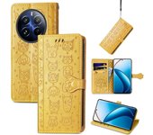 For Oppo A3 A60 realme 12 c53 665 note 50 pro tapa de móvil de lujo ranura de tarjeta antideslizante billetera clip carcasa