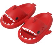 Hombre Mujer Chanclas Mujer Verano Comodas Chanclas Playa Mujer Antideslizantes de Suela Gruesa Zapatillas Tiburon Piscina