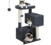 Árbol rascador para Gatos Altura 80x39x39cm Torre para Gatitos de S para Gatitos de hasta Plataforma Grande para Gatitos 2 Cueva