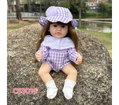 Muñeca reborn de 30cm, simulación de bebé, muñeca de goma blanda, realista, recién nacido