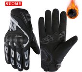 SUOMY Lady Pink Motorcycle Winter Gloves Women Teens Girls Waterproof Windproof Warm Motorbike Glove Motorcross Luvas Female XS