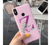 Cute Letter Phone Case For Xiaomi Mi 8 Case Xiaomi Mi8 Lite Funda Silicon Soft TPU Back Cover For Xiaomi Mi 8 Mi8 Mi8Lite Bumper