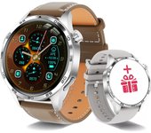 For Android iOS Watch GT5 PRO Smart Watch Ultra Men Watch 4 Pro upgraded version 1.53 inch HD AMOLED Full Touch Screen Sport Fitness Bluetooth call NFC Heart rate Wireless charging IP68 waterproof SmartWatch 2025