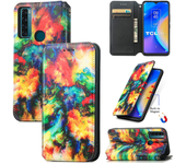 Fundas TCL 20 se 40 se 40r 40 se 403 5G t671h t771k t771h billetera clip solapa antisísmica carcasa de teléfono móvil funda de c