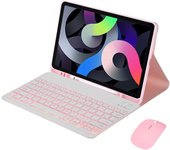 Backlit Keyboard for Samsung Galaxy Tab S9 FE Plus S9 FE+ 12.4 inch 2023 SM-X610 X616B Spanish keyboard Stand Case
