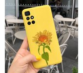 Flowers Cases For Xiaomi Redmi 10 Prime Case Candy Soft Liquid Silicone Back Cover For Redmi 10 Redmi10 Prime 6.5" Bumper Funda