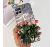 For Realme 8i Case RMX3151 Silicone Cover Fashion Flower Clear Soft Clear Phone Case For Realme 8i 4G Realme8i Shockproof Fundas
