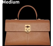 CAFUNE-cartera de cuero para mujer, bolso de mensajero de hombro, Trapezoidal, tamaño mediano, a la moda