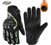 Suomy Motorcycle Gloves Winter Breathable Full Finger Gloves Women Men Motorbike ATV MTB Rider Sports Protection Gloves Pink