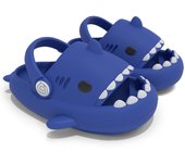 Sharklas Originales Niño Niña , Zapatillas Nube Antideslizantes Suela Gruesa，Zapatos Piscina Sandalias Verano Shark Slippers