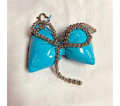 Down Bow Bag Car Key Pendant Phone Case AirPods Earphone Case Hanging Accessories