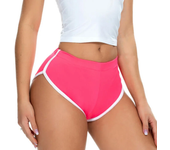 Womens Sports Yoga Shorts Fitness Running Training Panties Beach Casual Pants Workout Gym Hot Shorts Solid Color Pants
