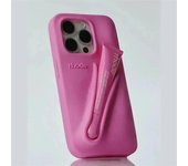 Edición de otoño, nuevo Rhode DIY, lápiz labial, soporte para labios, funda de silicona suave para iPhone 16 15 14 13 12 11 Pro Max Plus, funda con soporte para teléfono