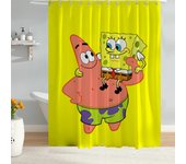 Curtains for Shower Home Tentacles SpongeBobs Waterproof Bath Curtain and Anti-mold Bathroom Accessories Set