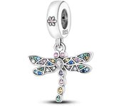 Fit Original  Bracelet Silver Plated Sunflowers Tulip Charms Pendants Beads For Women Jewelry Making Gift