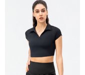 Golf Polo Shirts Custom Logo Sublimation Golf Shirts Tennis Cricket Shirt Jersey Women Crop Top