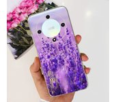 For Honor X9b Case ALI-NX1 Cover Shockproof Silicone Luxury TPU Soft Clear Flower Phone Cover For HonorX9b 5G X 9B Leopard Cases