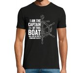 gracioso soy el capitán de este barco Camisetas regalo jubilación