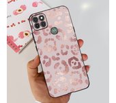 For Motorola Moto G9 Power Case Moto G9 Play Silicone Soft Cover Fashion Flower Painted Matte Case For MotoG9 Power TPU Fundas
