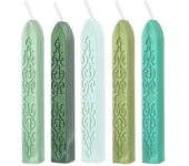 5pcs/Pack Sealing Wax Arrow Core Fire Lacquer Wax Sticks Stick Solid Color Stamps Makings For Sealing Envelopes Invitations Gift