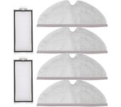 Main Side Brush HEPA Filter for Xiaomi Roborock Q7 Max / Max+ / T8 Vacuum Cleaner Spare Parts Cover Mop Rag
