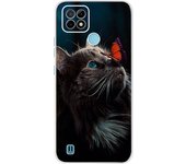 For OPPO Realme C21Y Case 2021 6.5" TPU Shockproof Back Cover Silicone Phone Cases For Realme C21 Y C 21 Transparent Soft Bumper