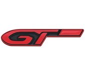 Styg 3D Metal Chrome Zinc Alloy Car Badge Body Fender Adhesive Emblem for Peugeot GT RCZ 308 508 3008 5008
